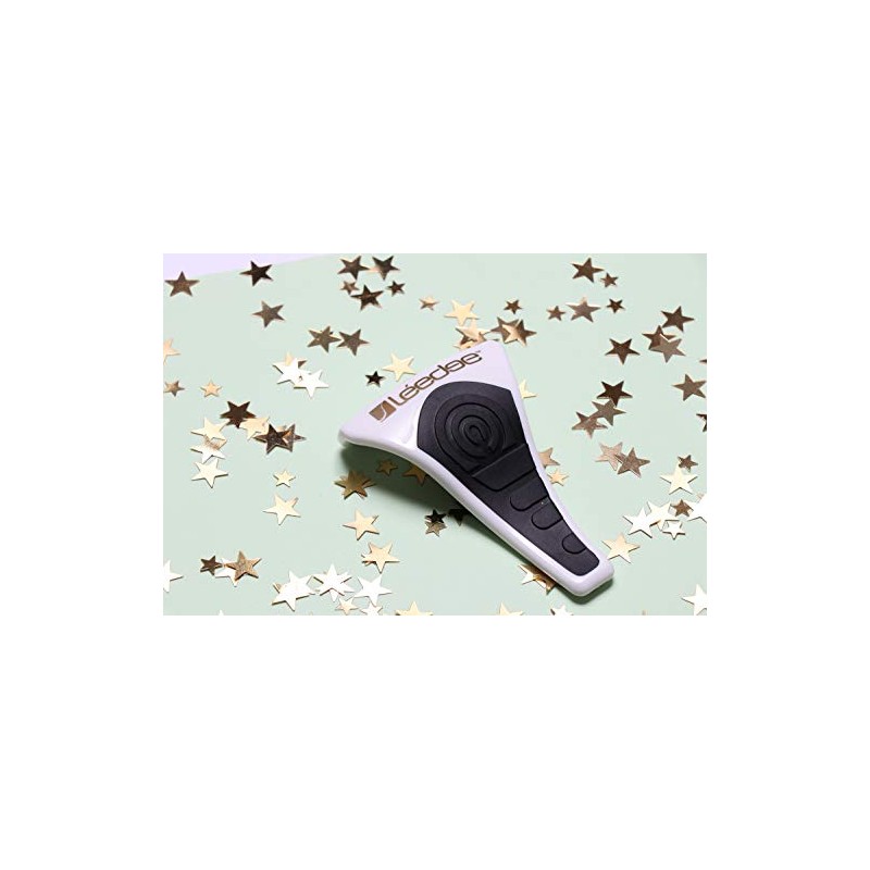 Le Edge Full Body Exfoliator - Black with Gold Print