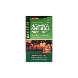 hiwel Hawaiian Spirulina 580mg 180 tablets 1 box 3 months / 하와이안 스피루리나 580mg 180정 1박스 3개월