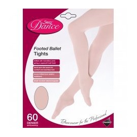 Silky Full Foot Spandex Ballet Dance Tights, Childrens, White, Age 11/13 yrs