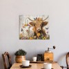 Yidepot Highland Cow Canvas Wall Art: Sunflowers Farmhouse Artwork, Sheap