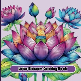 Lotus Blossom Coloring Book