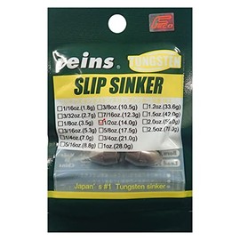 REINS Tungsten Slip Sinker Heavy Weight Series, 0.5 oz (14.0 g) [1/2 oz]