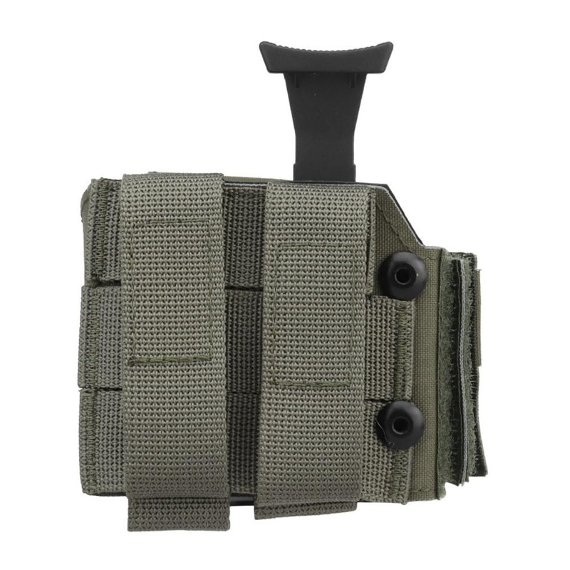 Universal Tactical Pistol Holster – Right-Handed Adjustable MOLLE Nylon Handgun