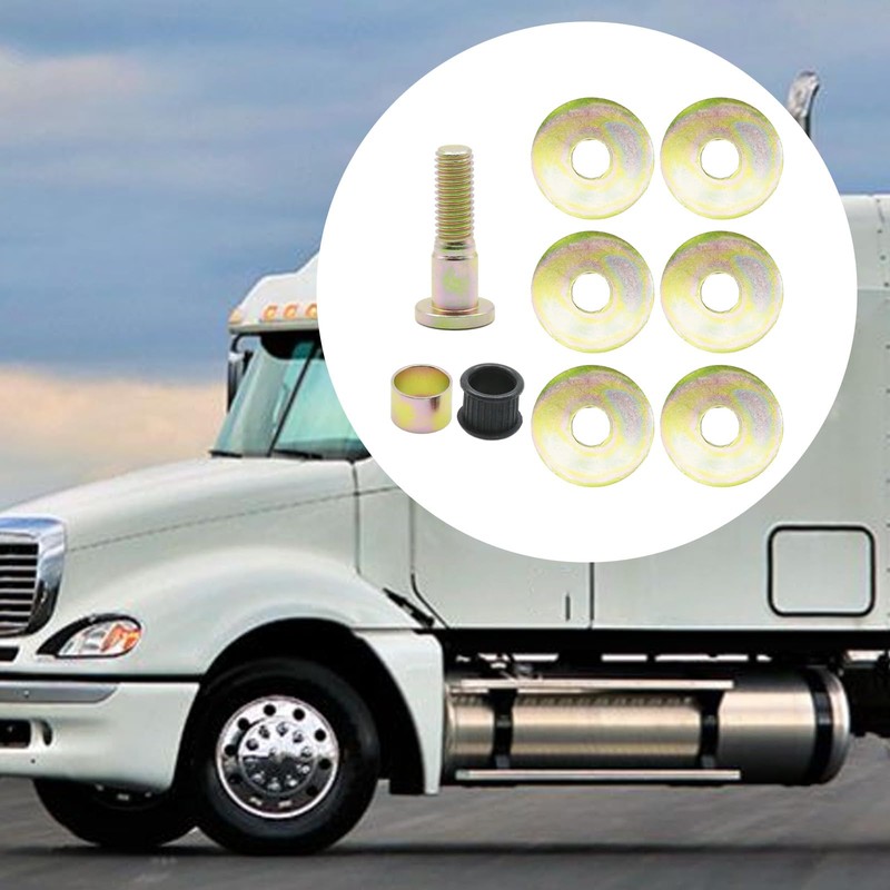 CADUFUELLY A1837204000 Door Striker Kits with Washers, Replacement for Freightliner