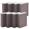 Sanding Sponge,Coarse/Medium/Fine/Superfine 8PCS 4 Different Specifications Sanding Blocks Assortment,Washable and