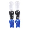 WOONEKY 3pairs Professional Soccer Shin Guards for Boys and Girls