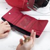 Striefchen® Girls Wallet with Cat and Name of Choice, red,
