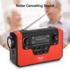 FM/AM/SW Solar Hand Crank Radio Memory Card Music for Bluetooth