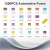 pcs Car Fuses Assortment Kit, 520PCS Standard Fuse Kit &