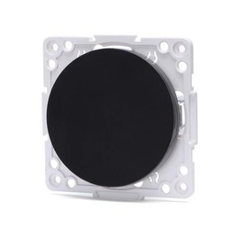 Blendend German 1-way switch and 1 key in elegant modern black. Perfect for any room, blends into your decor. Quality and design in one product. Ideal for your home