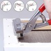 MyLifeUNIT Professional Canvas Pliers for Stretching Canvas 4-3/4"