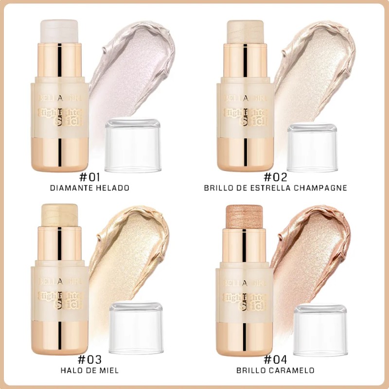 Iluminador En Barra Highlighter Stick Bella Girl Glow 5g