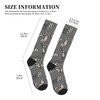 Cute Raccoon Grey Compression Socks Women And Men For Nurses