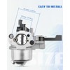 JUWEVAZU CR950 Carburetor Kit Fit for Briggs & Stratton CR750
