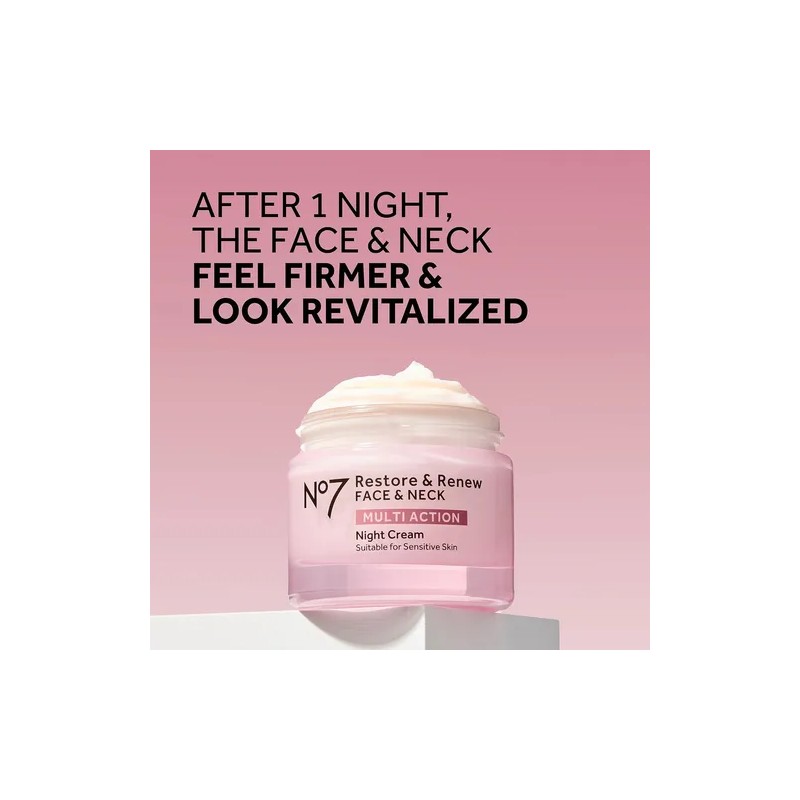 No7 Restaurar Renew Face Cuello Multi Acción Skincare Si
