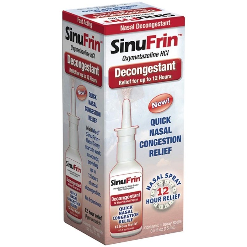 SINUFRIN Nasal Spray DCONGSTNT 15 ML, Pack of 2SINUFRIN Nasal