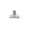 Roto Rotary Lock with Cylinder and Key, White, 6.3 x