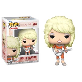 Funko Pop Dolly Parton + Protector: Pop! Rocks Vinyl Figure (Gift Set Bundled with ToyBop Box Protector Collector Case) (Dolly Sparkling #268)