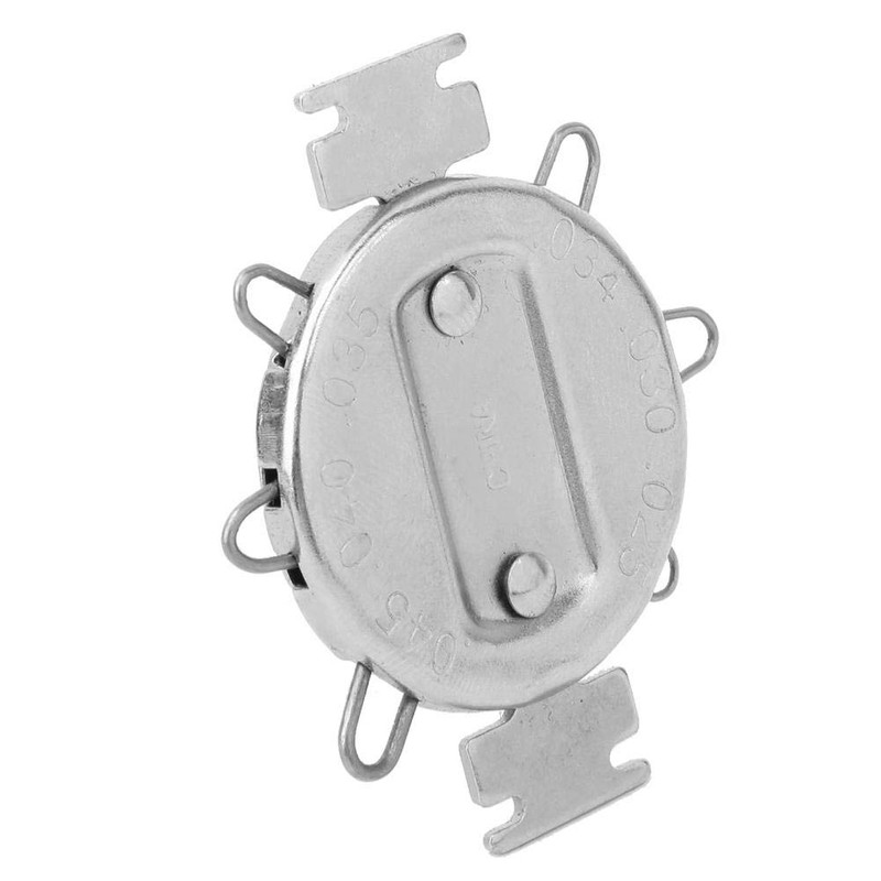 Hilitand Spark Plug Gap Gauge, Metal Durable Spark Plug Gap