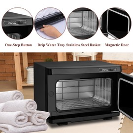 Hot Towel Warmer, Towel Warmer for Facials, Medium Towel Warmer, Professional Towel Warmer, Spa Hot Towel Caddy 8L, Suitable for Spa, Salon, Barbershop, Esthetician