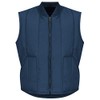Red Kap Men's Quilted Vest, Navy, Medium
