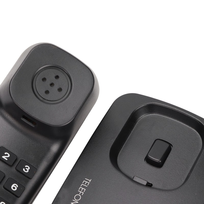 KXT1042 Wall Phone Wired Fixed Telephone with Mute Redial Function