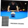 KOMBIUDA Billiards Stickers Pool Table Necessity Patches 2 Sheets of