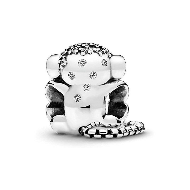 Beads R Us ® - Monkey with long tail Charm/Bead