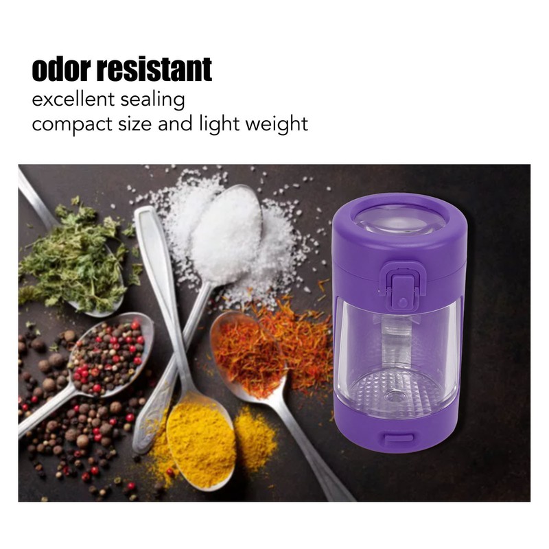 Spice Storage Box Odor Resistant Excellent Sealing Compact Light Weight