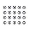 sourcing map Bearing Balls Carbon Steel Precision Balls 1/2 Inch