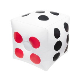 A-ITEM Jumbo Dice Giant Dice Air Oversized Dice PVC Vinyl Lightweight Event Party