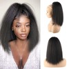 LEOSA Ponytail Extension 14 inch Drawstring Ponytails for Black Women