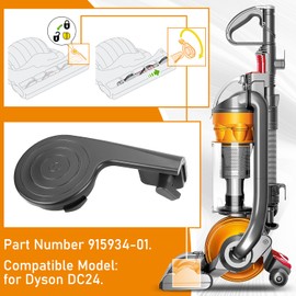 HASMX 915934-01 Brush Roll End Cap Assembly, Vacuum End Cap Assembly, Brush Roll Replacement End Cap for Dyson DC24 Vacuum Cleaner (1-Pack)