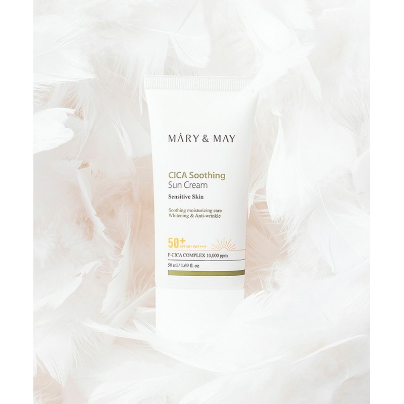 Marienmay Vegan Cica Soothing Sunscreen SPF50+ PA++++ 50ml