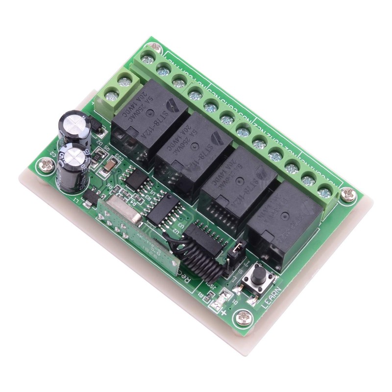 Wireless Switch RF Remote Switch DC 12V 4CH Channel 10A