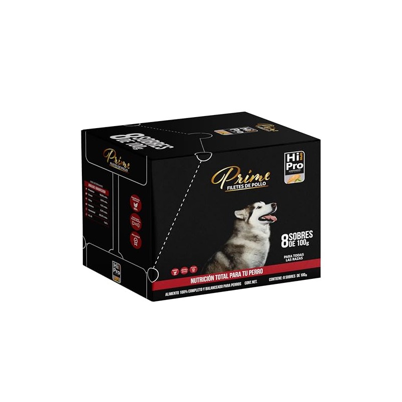 Alimento Húmedo para Perro HI MULTIPRO Prime (Caja con 8