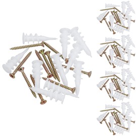 Plasterboard Nylon Fixings Cavity Wall Speed Anchor Plugs and Screws 42mm 100pc