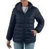 Alpine Swiss Eva Women’s Hooded Puffer Jacket | Lightweight Down