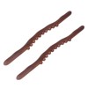 2Pcs Wooden Scraping Stick 10 Massage Dots Large Contact Wooden