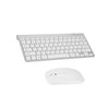 Slim 2.4GHz Wireless Keyboard and Mouse Kit for Desktop Laptop