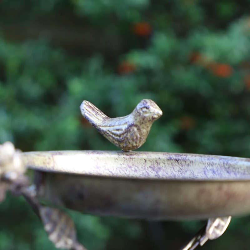 Bird Feeder Dish Hanging Heart Butterfly Anniversary Autumn Gardening Gift