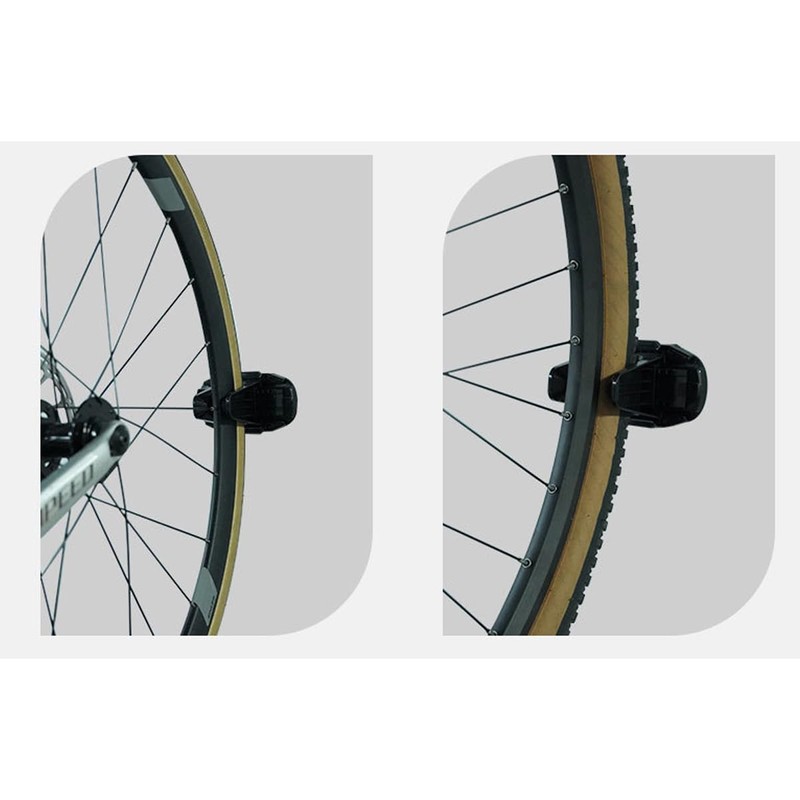 HOUSON Wall-Mounted Bike Rack with Height Adjustment – ​​Space-Saving Mount