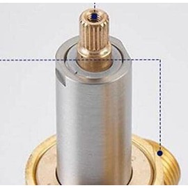 Gabrylly RL-Sleeve of diverter cartridge-Brushed Nickel