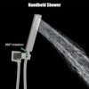 Heyalan SUS304 Stainless Steel Handheld Shower Wand High Pressure Luxury