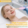 ROMMQB Professional Skin Therapy Device with 4 Orange Neon Sticks,