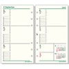 Raymay Fujii Davinci Refill for Notebook, 2018 Weekly Planner Starting