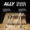 ALLY Tools 8 Inch Precision Spring Divider Scribe Tool/Woodworking Compass