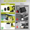 Cordless Paint Sprayer for Ryobi 18V Battery,1200ml Container Power Paint