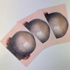 3PCS/Pack Scalp Micropigmentation Practice Skin – Printed SMP Tattoo Training