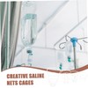 Mikinona 20Pcs Professional Infusion Bottle Nets for Iv Drip Stand